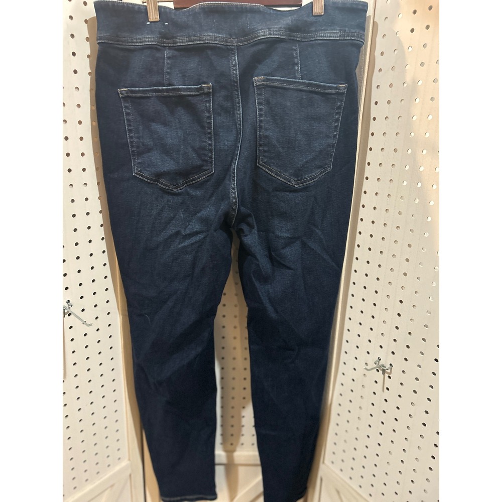 Lane Bryant High Rise Dark Wash Skinny Jeans Size 18 - Picture 6 of 6